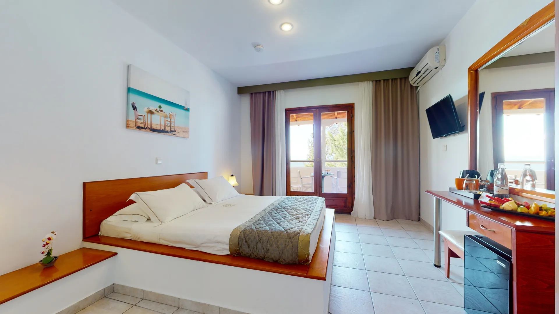 Actorel Elea Beach - Family apartment bedroom
